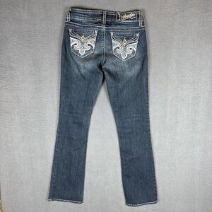 Women's Blue and Navy Jeans